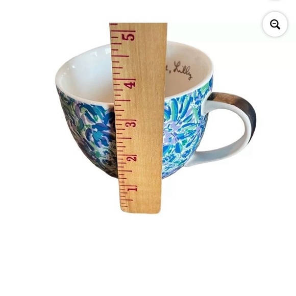 Lily Pulitzer Floral Ceramic Mugs Set - Picture 7 of 8